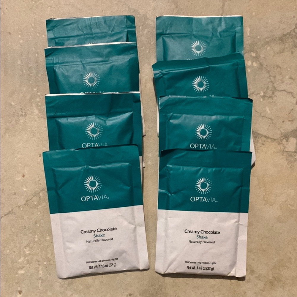 Optavia Creamy Chocolate Shake packets